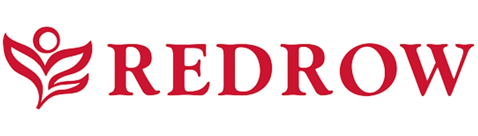 The Redrow logo on red.